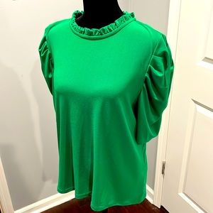 Blouse Kelly green